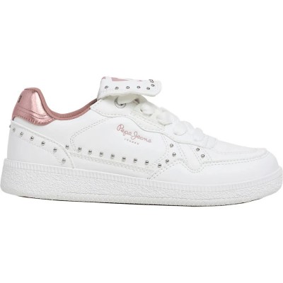 маратонки,мъжки,маратонки,дамски,маратонки,pepe,jeans,ball,studs,trainers,white,(mousse,white)