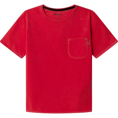 тениска,мъжки,тениски,дамски,тениски,pepe,jeans,elijah,short,sleeve,t,shirt,red,(royal,red)