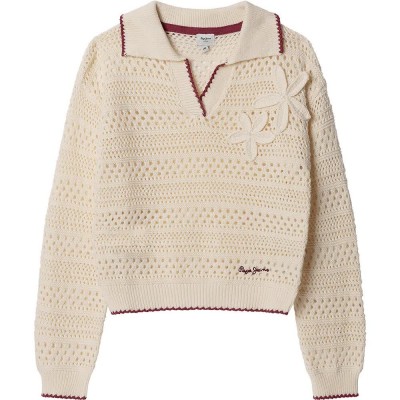 блуза,мъжки,пуловери,дамски,пуловери,pepe,jeans,faith,v,neck,sweater,beige,(mousse,white)