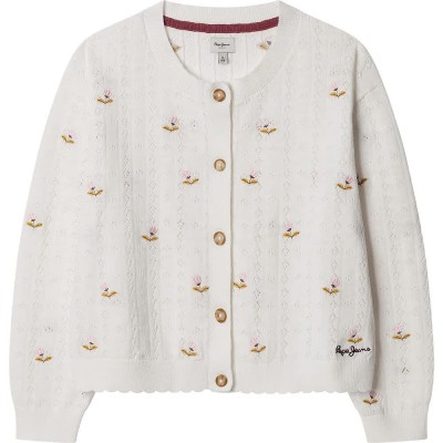 жилетка,мъжки,пуловери,дамски,пуловери,pepe,jeans,fancy,cardigan,beige,white,(mousse,white)
