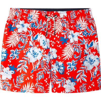 бански,гащета,детски,бански,костюми,pepe,jeans,fancy,flower,swimming,shorts,red,(crispy,red)