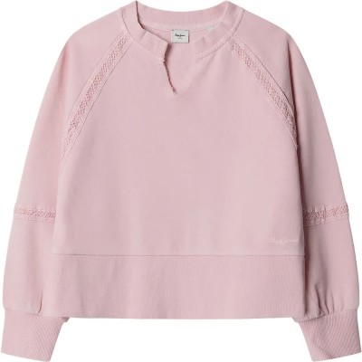 блуза,детски,блузи,pepe,jeans,gabelle,sweatshirt,pink,(soft,pink)