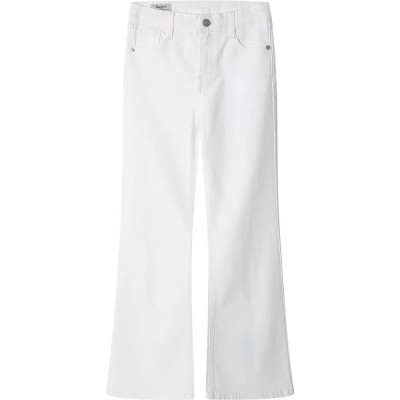 мъжки,панталони,дамски,панталони,pepe,jeans,willa,slim,flare,fit,high,waist,jeans,white,(denim,white)