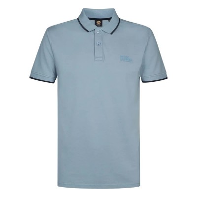 дамски,блузи,с,яка,мъжки,блузи,с,яка,petrol,industries,m,1060,pol114,short,sleeve,polo,blue,(marble,blue)