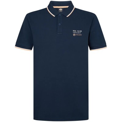 дамски,блузи,с,яка,мъжки,блузи,с,яка,petrol,industries,m,1060,pol217,short,sleeve,polo,blue,(navy,blue)