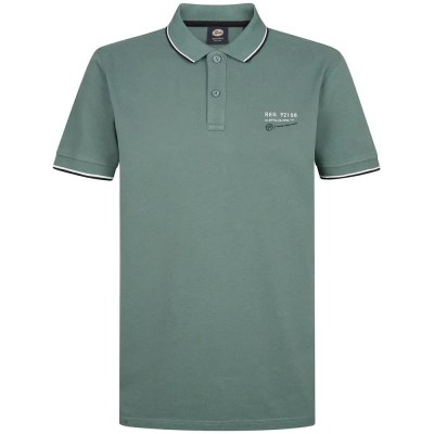 дамски,блузи,с,яка,мъжки,блузи,с,яка,petrol,industries,m,1060,pol217,short,sleeve,polo,green,(oil,green)