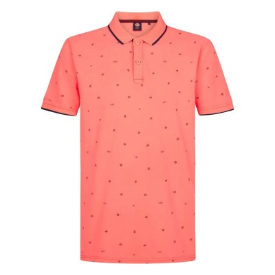 дамски,блузи,с,яка,мъжки,блузи,с,яка,petrol,industries,m,1060,pol265,short,sleeve,polo,orange,(fiery,coral)