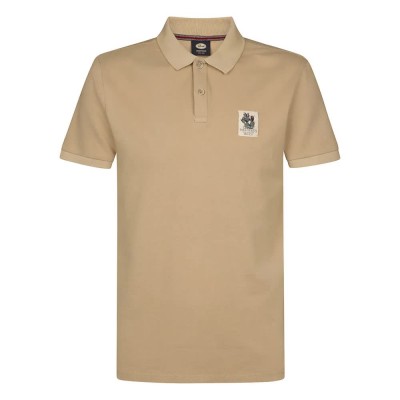 дамски,блузи,с,яка,мъжки,блузи,с,яка,petrol,industries,m,1060,pol911,short,sleeve,polo,beige,(light,tan)