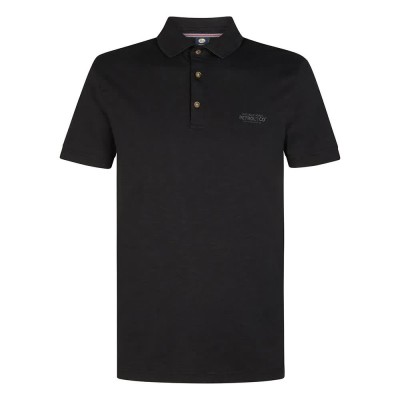 дамски,блузи,с,яка,мъжки,блузи,с,яка,petrol,industries,m,1060,pol947,short,sleeve,polo,black,(black)