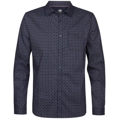 риза,с,дълъг,ръкав,дамски,ризи,мъжки,ризи,petrol,industries,m,1060,sil407,long,sleeve,shirt,blue,(navy,blue)