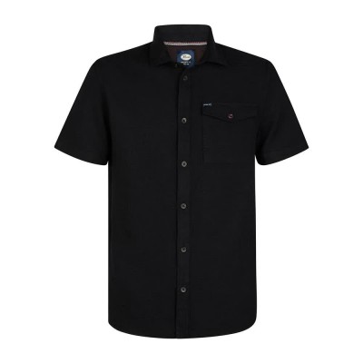 риза,с,къс,ръкав,дамски,ризи,мъжки,ризи,petrol,industries,m,1060,sis409,short,sleeve,shirt,black,(black)