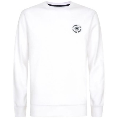 блуза,мъжки,пуловери,petrol,industries,m,1060,swr128,sweatshirt,white,(bright,white)