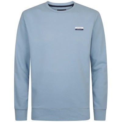 блуза,мъжки,пуловери,petrol,industries,m,1060,swr202,sweatshirt,blue,(marble,blue)