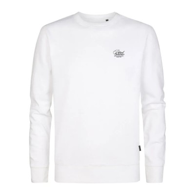 блуза,мъжки,пуловери,petrol,industries,m,1060,swr864,sweatshirt,white,(bright,white)
