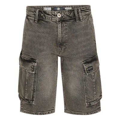 къси,панталони,мъжки,панталони,дамски,панталони,petrol,industries,torino,loose,fit,cargo,shorts,grey,(black,stone)