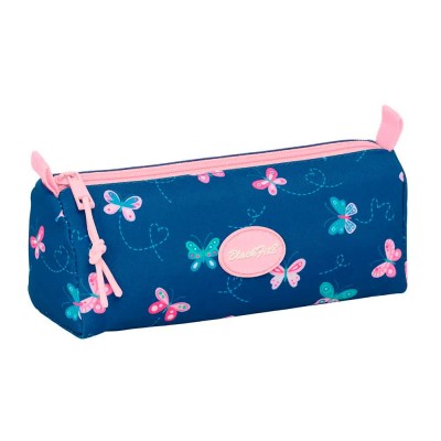 канцеларски,принадлежности,safta,blackfit8,mariposas,21x8x7,cm,pencil,case,blue,(multicolor)