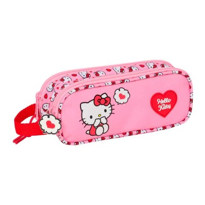 канцеларски,принадлежности,safta,hello,kitty,21x8x6,cm,double,pencil,case,pink,(multicolor)