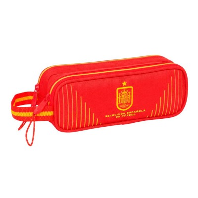 канцеларски,принадлежности,safta,spanish,national,football,team,21x8x6,cm,double,pencil,case,red,(multicolor)