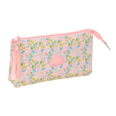 канцеларски,принадлежности,safta,vmb,22x12x3,cm,triple,pencil,case,pink,(multicolor)