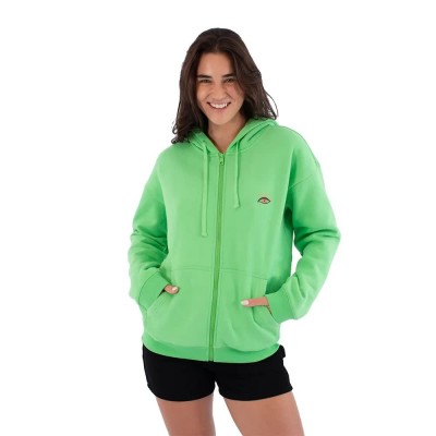 блуза,дамски,блузи,hurley,medusa,urban,tide,full,zip,sweatshirt,green,(liquid,jade)