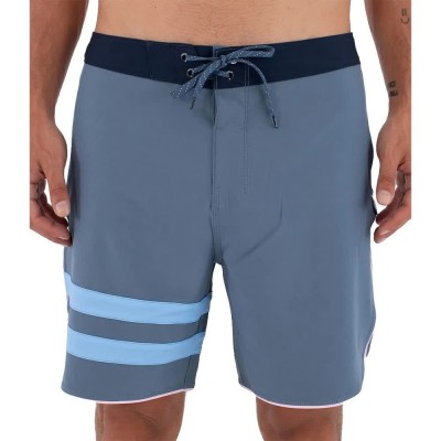 бански,гащета,мъжки,бански,костюми,hurley,phantom,eco,block,party,solid,18´´,swimming,shorts,blue,(grey,teal)