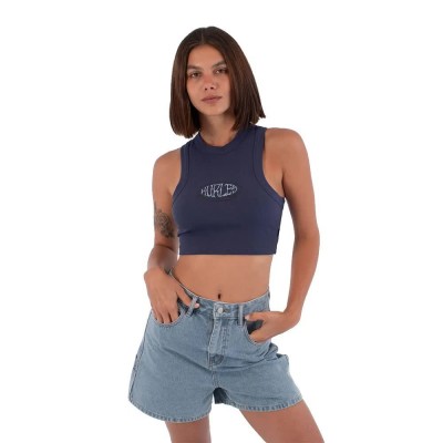 тениска,мъжки,тениски,дамски,тениски,hurley,ribbed,urban,tide,sleeveless,t,shirt,blue,(vintage,iris)