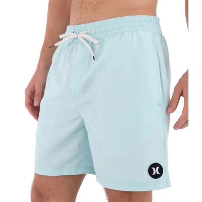 бански,гащета,мъжки,бански,костюми,hurley,volley,icon,solid,17´´,swimming,shorts,blue,(iceland)