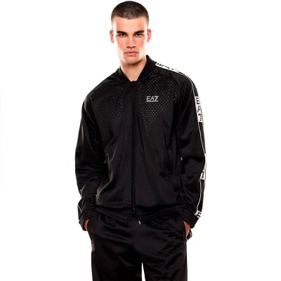 блуза,мъжки,пуловери,ea7,emporio,armani,7m001396,af12449,full,zip,sweatshirt,black,(black)