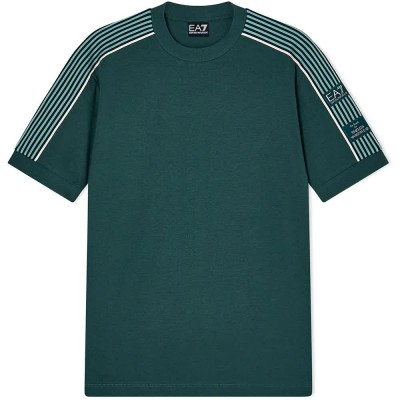 тениска,мъжки,тениски,дамски,тениски,ea7,emporio,armani,7m001507,af16548,short,sleeve,t,shirt,green,(cilantro)