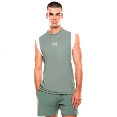 тениска,мъжки,тениски,дамски,тениски,ea7,emporio,armani,7m001527,af22175,sleeveless,t,shirt,green,(laurel,wreath)