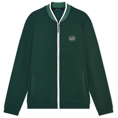 блуза,мъжки,пуловери,ea7,emporio,armani,7m001543,af13289,full,zip,sweatshirt,green,(cilantro)