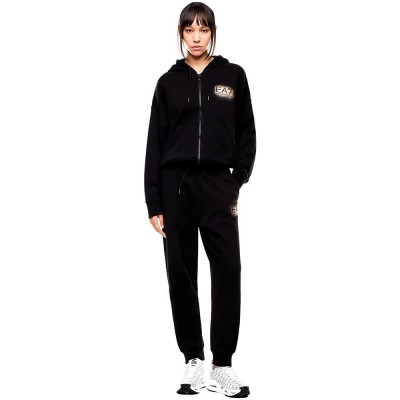 анцуг,дамски,анцузи,ea7,emporio,armani,7w000942,af12473,tracksuit,black,(black,rose,gold)