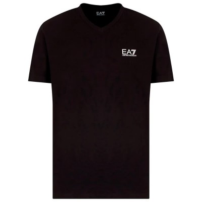 тениска,мъжки,тениски,дамски,тениски,ea7,emporio,armani,8npt27,pjvqz,short,sleeve,v,neck,t,shirt,black,(black)