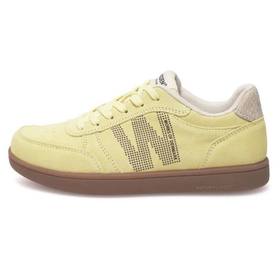 маратонки,мъжки,маратонки,дамски,маратонки,woden,bjork,suede,trainers,yellow,(wax)