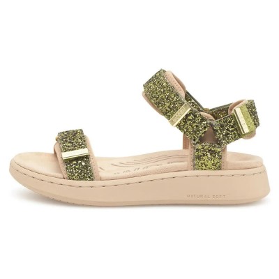 сандали,дамски,сандали,и,чехли,woden,line,glitter,sandals,green,(bambus,green)