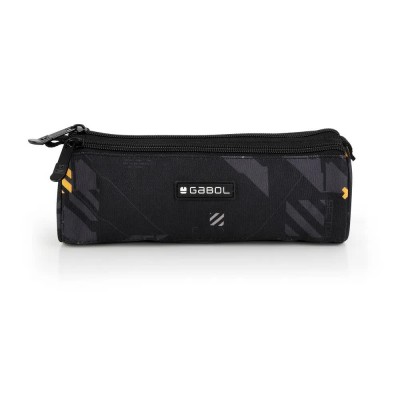 ученически,принадлежности,gabol,byte,triple,pocket,pencil,case,black,(negro)