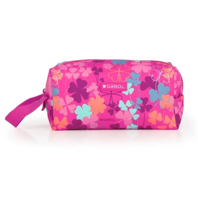 несесер,тоалетни,принадлежности,gabol,clover,wash,bag,pink,(rosa)