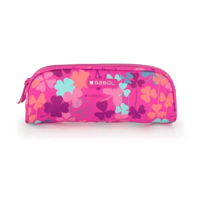 канцеларски,принадлежности,gabol,clover,double,pocket,pencil,case,pink,(rosa)