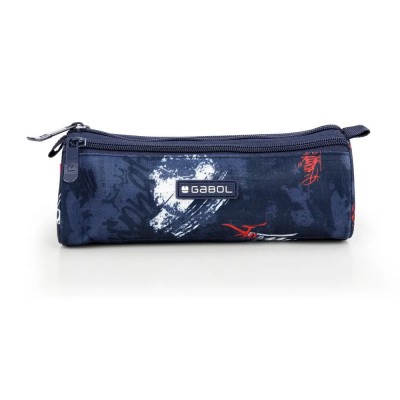 ученически,принадлежности,gabol,dash,triple,pocket,pencil,case,blue,(azul,marino)