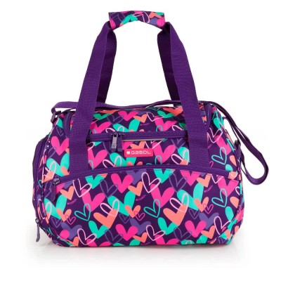 ученически,принадлежности,gabol,glam,triple,pocket,with,handle,pencil,case,purple,(rosa)