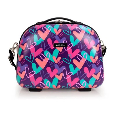 несесер,тоалетни,принадлежности,gabol,kokoro,rigid,wash,bag,multicolor,(morado)