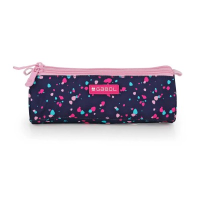 канцеларски,принадлежности,gabol,party,triple,pocket,pencil,case,blue,(azul,marino)