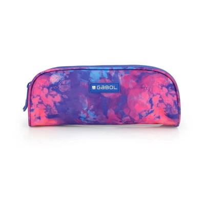 канцеларски,принадлежности,gabol,sunset,double,pocket,pencil,case,blue,pink,(azul)