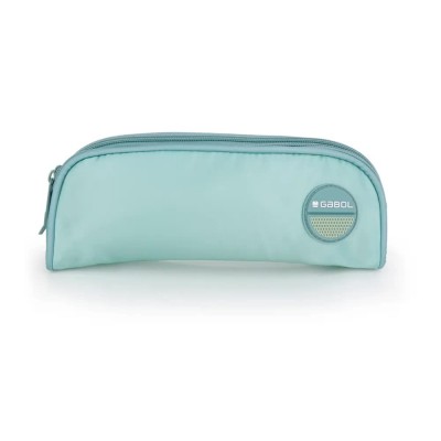 ученически,принадлежности,gabol,whisper,double,pocket,pencil,case,green,(verde,menta)