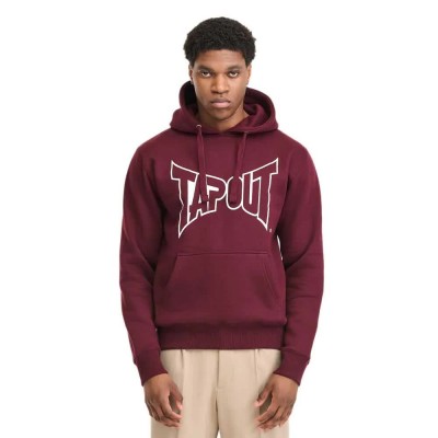 суичър,мъжки,пуловери,tapout,lifestyle,basic,hoodie,purple,(oxblood,off,white)