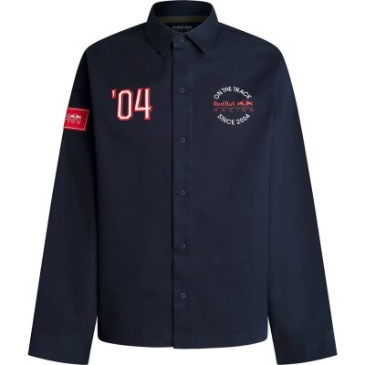 риза,с,дълъг,ръкав,дамски,ризи,мъжки,ризи,red,bull,racing,engineering,long,sleeve,shirt,blue,(navy)
