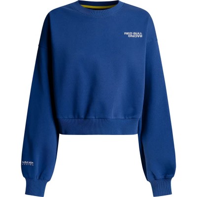 блуза,дамски,блузи,red,bull,racing,reflect,logo,crew,sweatshirt,blue,(sailor,blue)