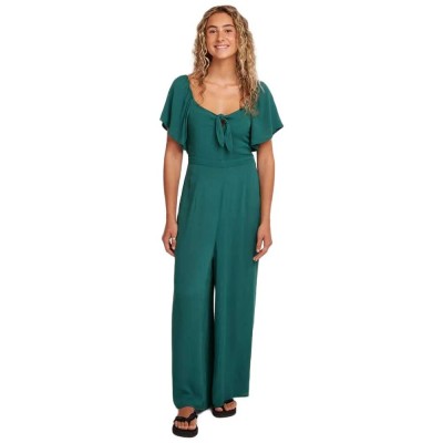 гащеризон,дамски,гащеризони,o´neill,kesia,short,sleeve,jumpsuit,green,(botanical,heat)