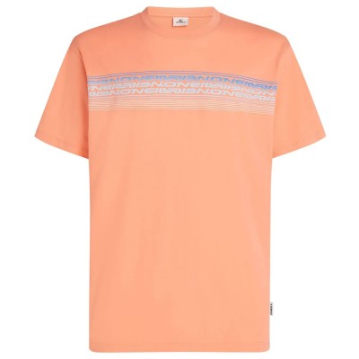 тениска,мъжки,тениски,дамски,тениски,o´neill,logo,stripe,short,sleeve,t,shirt,orange,(funky,peach)