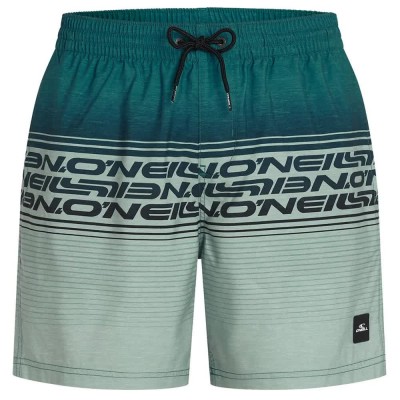 бански,гащета,мъжки,бански,костюми,o´neill,logo,stripe,16´´,swimming,shorts,blue,(green,heritage,stripe)